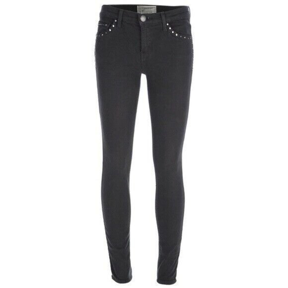 Current Elliott Jeans Black The Ankle Skinny - Picture 3 of 8
